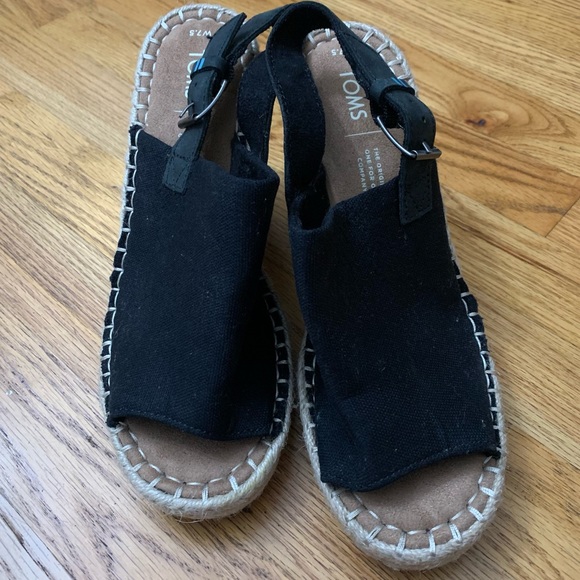 Toms Shoes - TOMS “Monica Wedge Heel” Size 7.5 US W